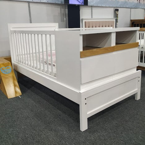 Cama Cuna Oslo | Convertible a cama individual con burós desmontables