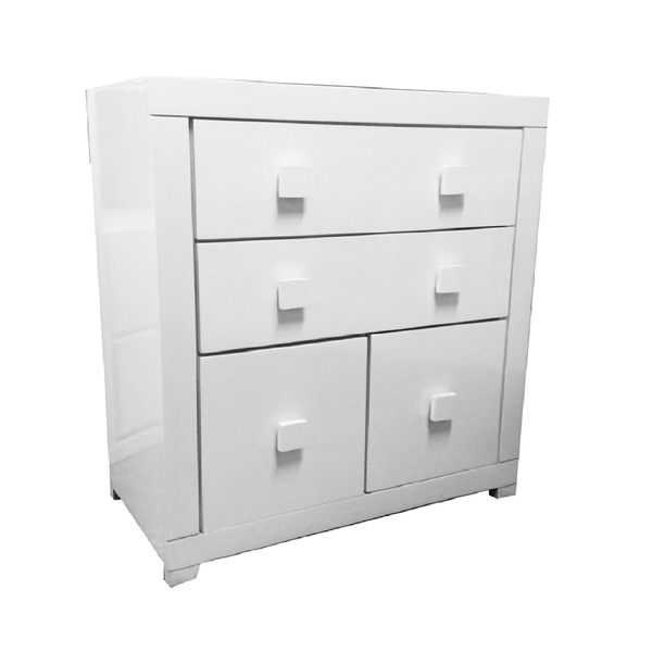 Cambiador Aspen · Cajonera de 4 Cajones para Bebé