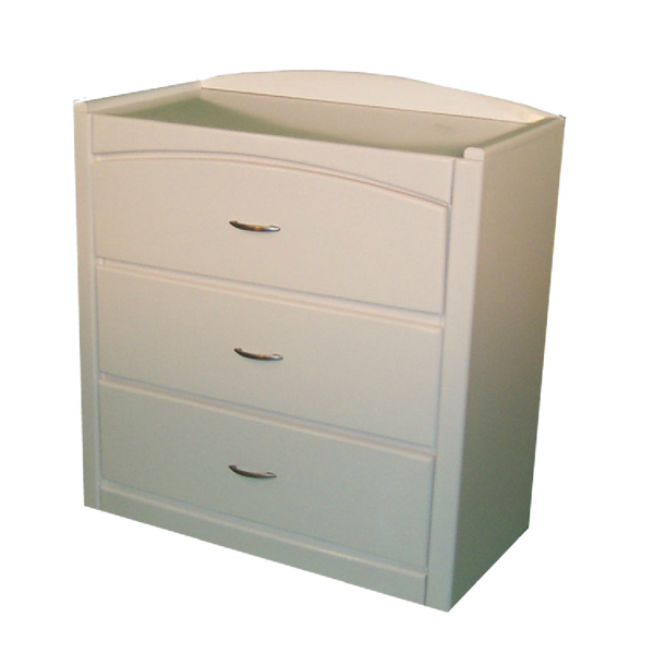 Cambiador Lino | Cajonera Compacta con 3 Cajones