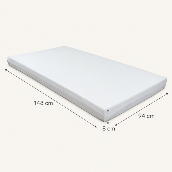Colchón para cama cuna de 94 × 148 cm, vista adicional