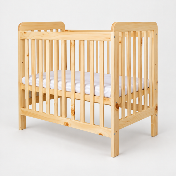 Colecho Estrella de madera convertible con cuatro alturas ajustables