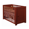 Cuna Aspen de Bebelandia en acabado cherry