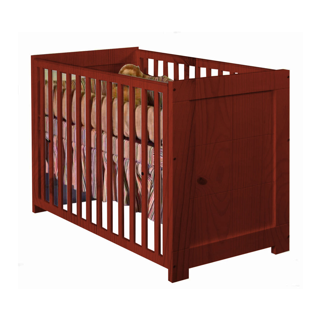Cuna Aspen de Bebelandia en acabado cherry