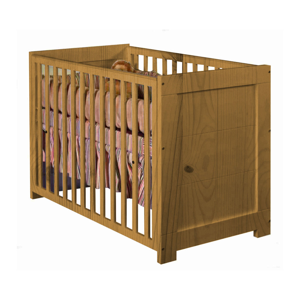 Cuna Aspen de Bebelandia en acabado nuez