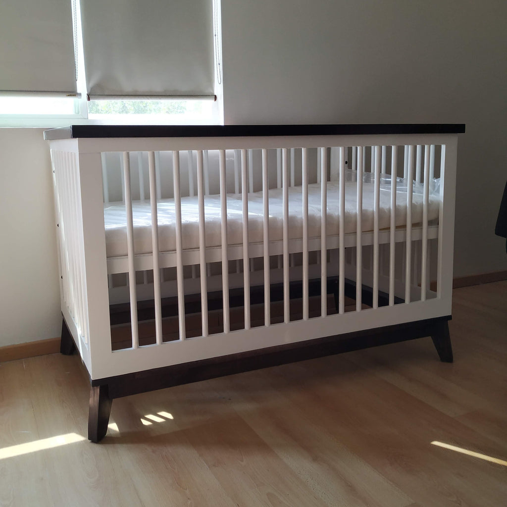Cuna Marce 3 en 1 de madera, vista adicional del modelo convertible