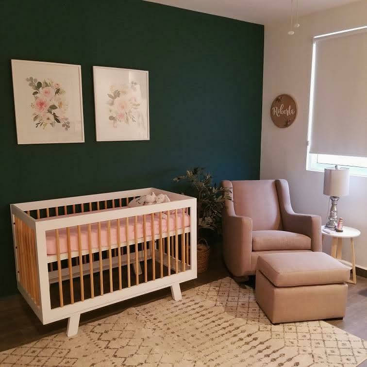 Cuna Marie 3 en 1 convertible de madera, vista adicional