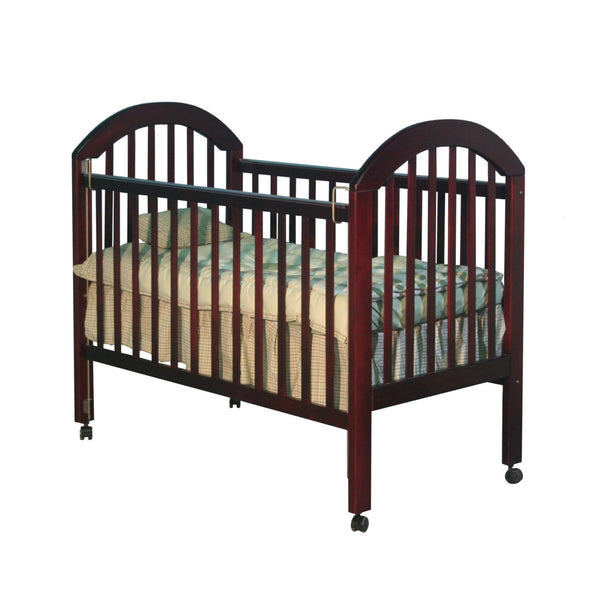 Cuna Valencia de madera con tres alturas ajustables, vista principal